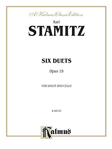 Six Duets, Op. 19 (Kalmus Edition) (9780769268002) by [???]