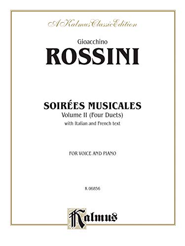 Beispielbild fr Soirees Musicales (4 Duets) (Kalmus Edition) zum Verkauf von Magers and Quinn Booksellers