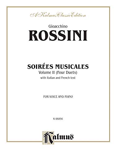 Imagen de archivo de Soirees Musicales (4 Duets) (Kalmus Edition) a la venta por Magers and Quinn Booksellers