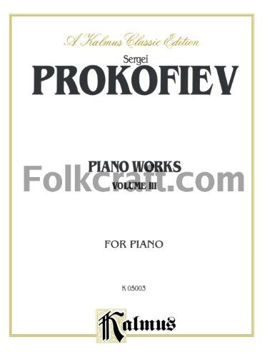 Piano Solos, Vol 3 (Kalmus Edition) (9780769269207) by [???]