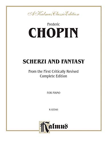 Beispielbild fr Scherzi and Fantasy in F Minor (Kalmus Edition) zum Verkauf von Magers and Quinn Booksellers