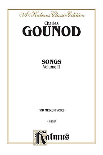 Beispielbild fr Songs, Vol 2: Medium Voice (French Language Edition) (Kalmus Edition) zum Verkauf von Revaluation Books