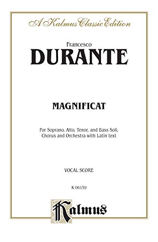 Beispielbild fr Magnificat : SATB with SATB Soli (Latin Language Edition) zum Verkauf von Better World Books