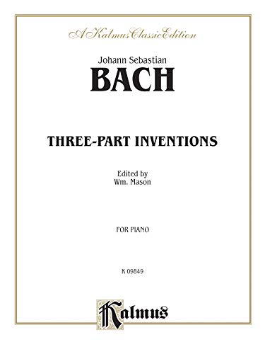 9780769276427: Bach: Three-Part Inventions for the Piano