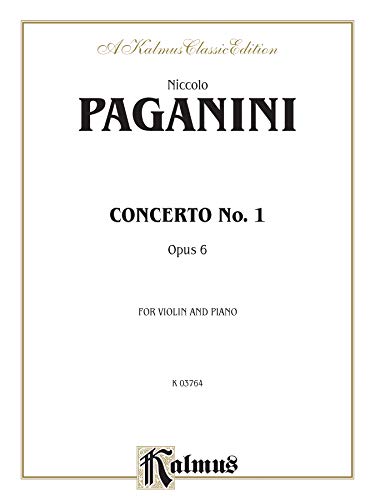 Concerto No. 1, Op. 6 (Kalmus Edition) (9780769276670) by [???]