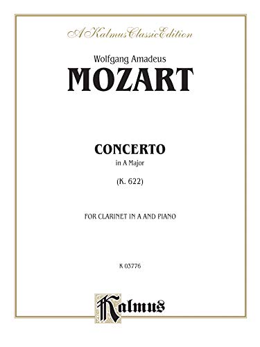 9780769279008: Concerto, K. 622 (Orch.): Part(s) (Kalmus Edition)