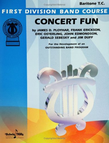 Imagen de archivo de Concert Fun: Baritone T. C a la venta por Revaluation Books