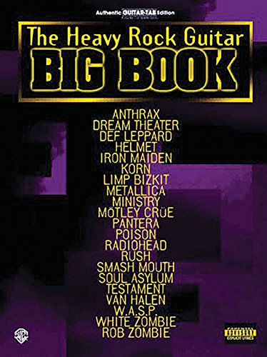 Beispielbild fr The Heavy Rock Guitar Big Book: Authentic Guitar Tab (Authentic Guitar-Tab) zum Verkauf von Hay-on-Wye Booksellers