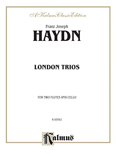 Beispielbild fr Four London Trios: 2 Flutes & Cello (Kalmus Edition) zum Verkauf von Magers and Quinn Booksellers