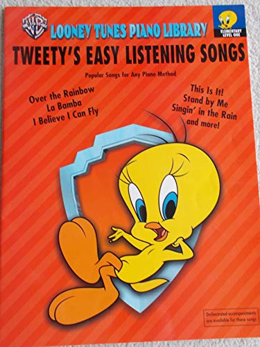 Imagen de archivo de Looney Tunes Piano Library: Level 1 -- Tweetys Easy Listening So a la venta por Hawking Books