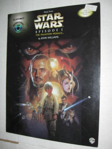 Stock image for Star Wars: Episode I Phantom Menace Clarinet Songbook W/CD for sale by Ergodebooks