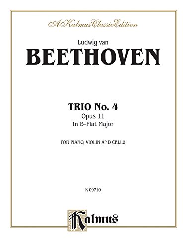 Piano Trio No. 4: B-flat Major (Kalmus Edition) (9780769285634) by [???]