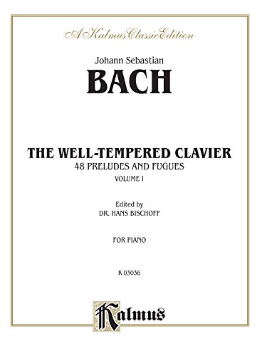 Stock image for The Well-Tempered Clavier, Vol 1: 48 Preludes and Fugues for sale by ThriftBooks-Atlanta