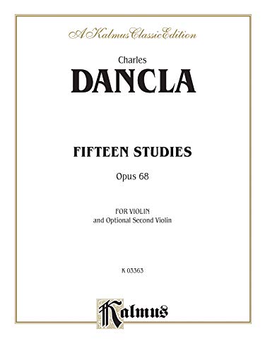 9780769290027: Fifteen Studies, Opus 68 for Violin and Optional Second Violin: Kalmus Edition