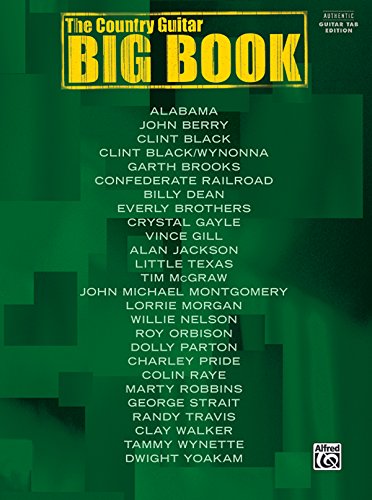 Beispielbild fr The Country Guitar Big Book: Authentic Guitar TAB (Guitar Big Book Series) zum Verkauf von Half Price Books Inc.