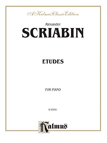 9780769291826: Alexander Scriabin: Etudes for Piano