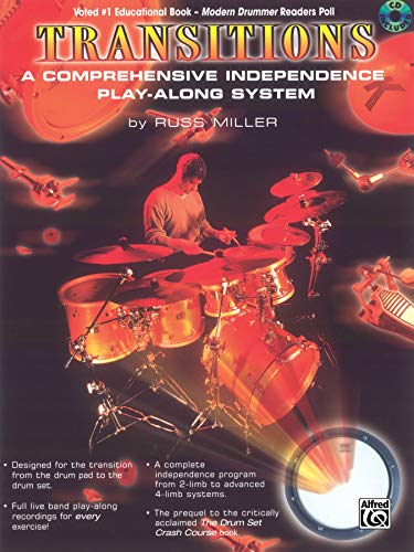 9780769292021: Transitions drums (book/cd) +cd: A Comprehensive Independence Play-Along System
