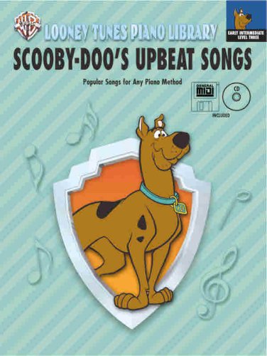 Imagen de archivo de Looney Tunes Piano Library: Level 3 -- Scooby-Doo's Upbeat Songs, Book, CD & General MIDI Disk a la venta por HPB Inc.