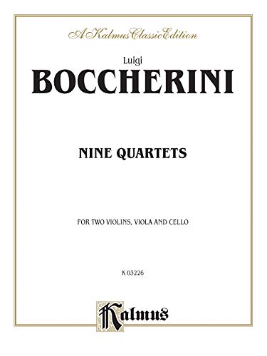 Nine Quartets: For Two Violins, Viola and Cello (Kalmus Edition) (9780769296128) by [???]