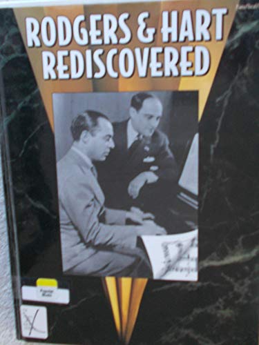 9780769296456: Rodgers and Hart - Rediscovered: Piano/Vocal/Chord Symbols