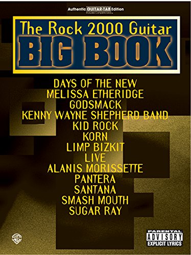 Beispielbild fr The Rock 2000 Guitar Big Book: Authentic Guitar TAB (Guitar Big Book Series) zum Verkauf von dsmbooks