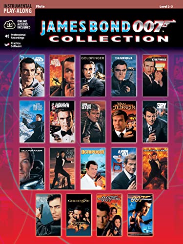 Imagen de archivo de James Bond 007 Collection: Flute, Book & CD a la venta por HPB-Emerald