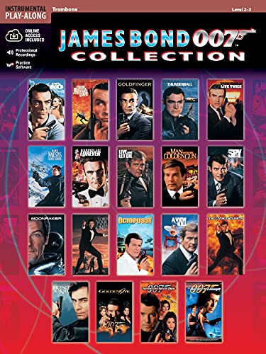 Imagen de archivo de James Bond 007 Collection: Trombone, Book & Online Audio/Software a la venta por HPB-Ruby