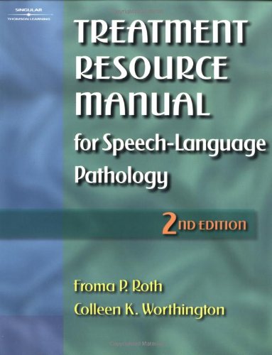 Beispielbild fr Treatment Resource Manual for Speech-Language Pathology zum Verkauf von ThriftBooks-Dallas