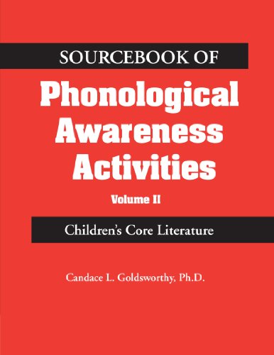 Stock image for Sourcebook of Phonological Awareness Activities Vol II: Children's Core Literature for sale by Blindpig Books