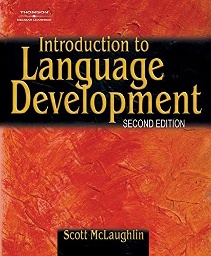 Imagen de archivo de Introduction to Language Development a la venta por Better World Books: West