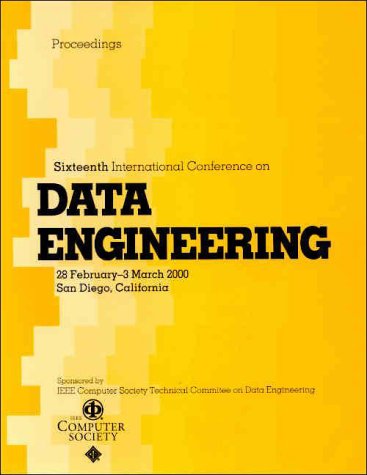 9780769505060: 16th International Conference on Data Engineering: 29 February-3 March 2000 San Diego, California
