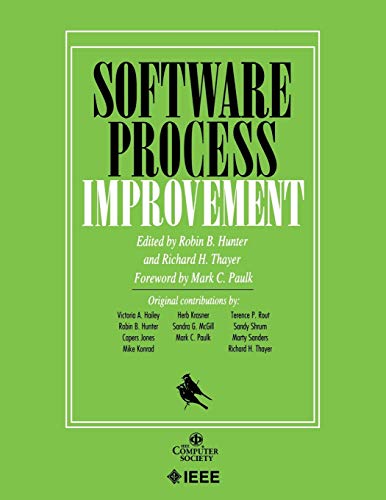 Beispielbild fr Software Process Improvement zum Verkauf von Blackwell's