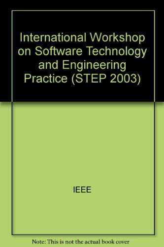 Imagen de archivo de International Workshop on Software Technology and Engineering Practice (STEP 2003) a la venta por WorldofBooks