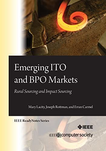 Beispielbild fr Emerging ITO and BPO Markets: Rural Sourcing and Impact Sourcing zum Verkauf von Lucky's Textbooks
