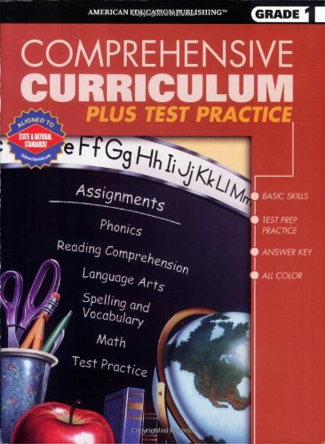 Comprehensive Curriculum Plus Test Practice, Grade 1: Basic Skills / Test Prep Practice / Answer Key / All Color (9780769629018) by McGraw Hill Publishing