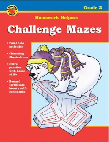 Beispielbild fr Challenge Mazes grade 2 zum Verkauf von BookHolders