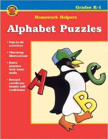 9780769629483: Alphabet Puzzles Homework Helper, Grades K-1 (Brighter Child: Homework Helpers)