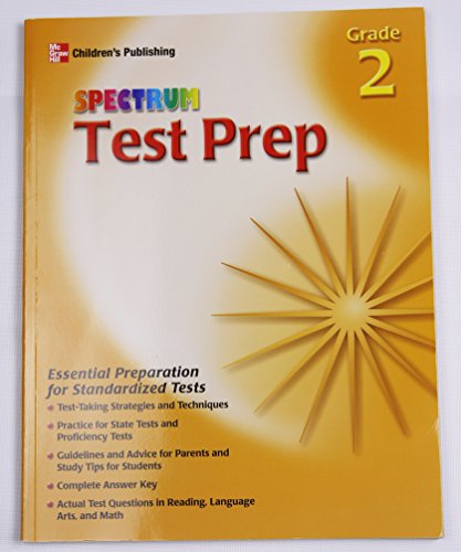 Beispielbild fr SPECTRUM TEST PREP, GRADE 2, ESSENTIAL PREPARTATION FOR STANDARDIZED TESTS zum Verkauf von mixedbag