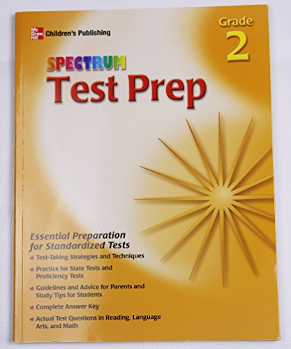 9780769630526: Spectrum Test Prep Grade 2: Test Preparation for: Reading, Language, Math