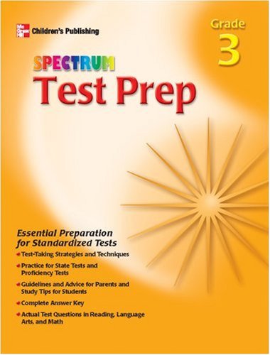 Beispielbild fr Spectrum Test Prep, Grade 3 zum Verkauf von Wonder Book