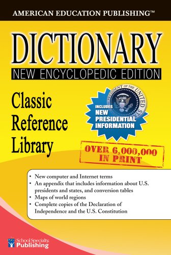 Beispielbild fr Dictionary, Grades 6 - 12: Classic Reference Library (Classic Reference Library (American Education Publishing)) zum Verkauf von WorldofBooks