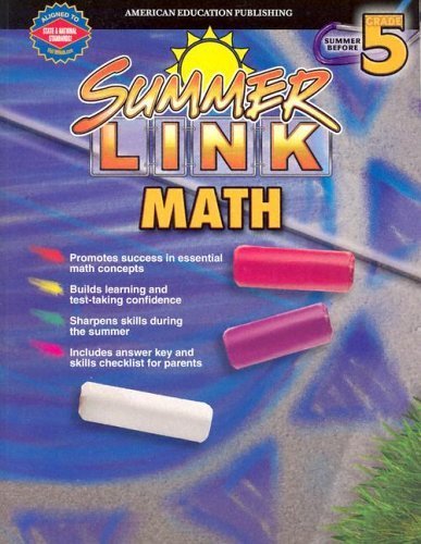 Stock image for Summer Link Math (Summer Before Gr. 5) for sale by Wonder Book