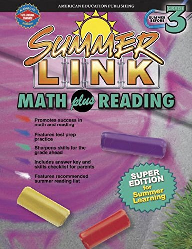 Beispielbild fr Summer Link Math plus Reading, Summer Before Grade 3 zum Verkauf von SecondSale