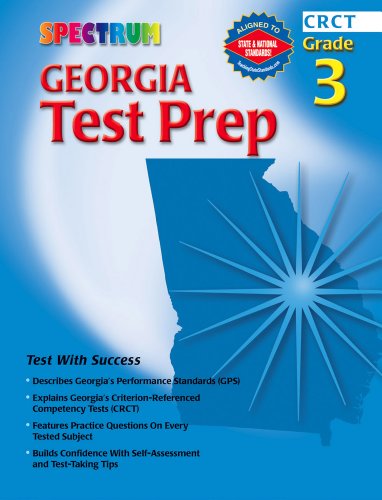 Beispielbild fr Georgia Test Prep, Grade 3 zum Verkauf von Better World Books