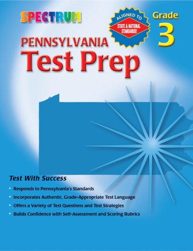 Pennsylvania Test Prep, Grade 3 (Spectrum) (9780769635033) by Spectrum