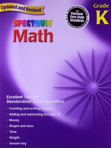 Imagen de archivo de Math, Grade K a la venta por Better World Books