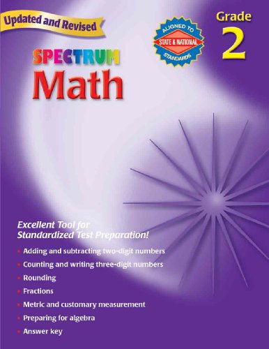 9780769636924: Spectrum Math: Grade 2