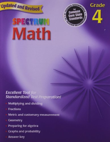 Imagen de archivo de Spectrum Math, Grade 4 a la venta por SecondSale
