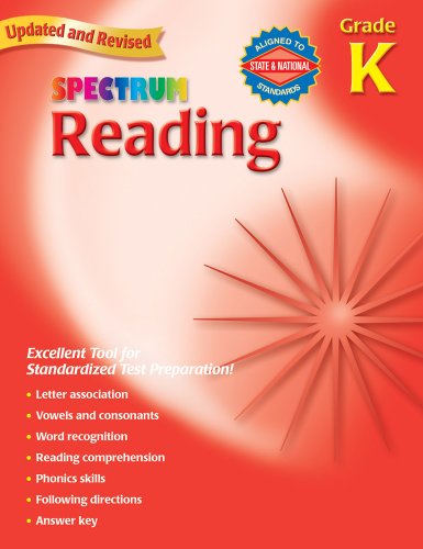 Beispielbild fr Spectrum Reading: Grade K zum Verkauf von Buchpark