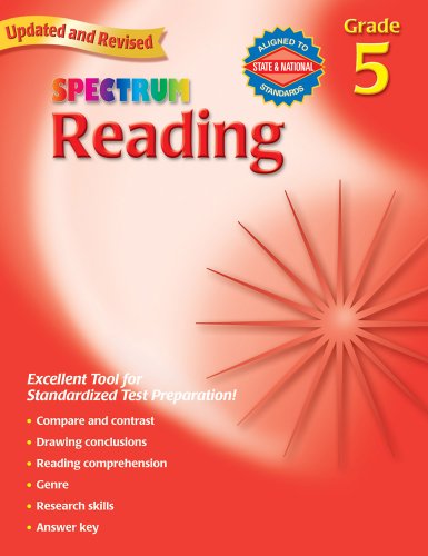 Beispielbild fr Spectrum Reading, Grade 5 zum Verkauf von Gulf Coast Books